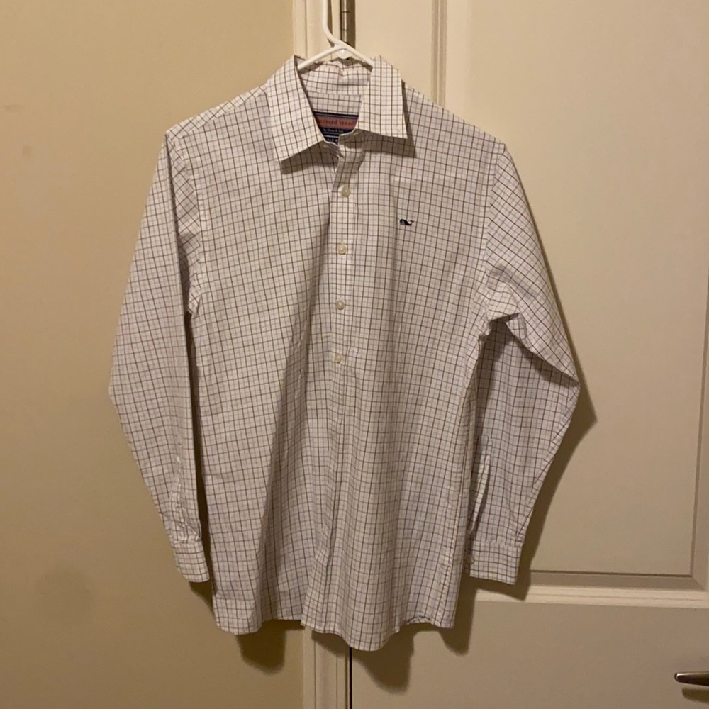 White Vineyard Vines Dress Shirt